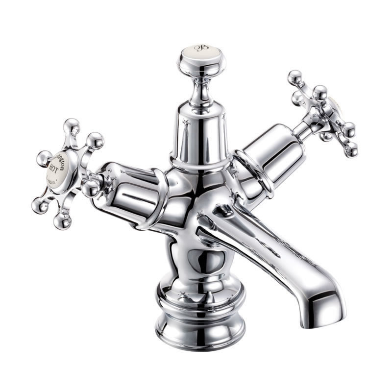 Birkenhead Medici Regent basin mixer with click clack waste 